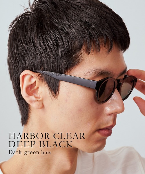 Jugaad14（ジュガードフォーティーン）の「【jugaad14】HARBOR CLEAR  deep black（サングラス・メンズ・ブラック系3/ブラック系1/ブラック系/ブラック系4/ブラック系2・FREE）」の2枚目の写真