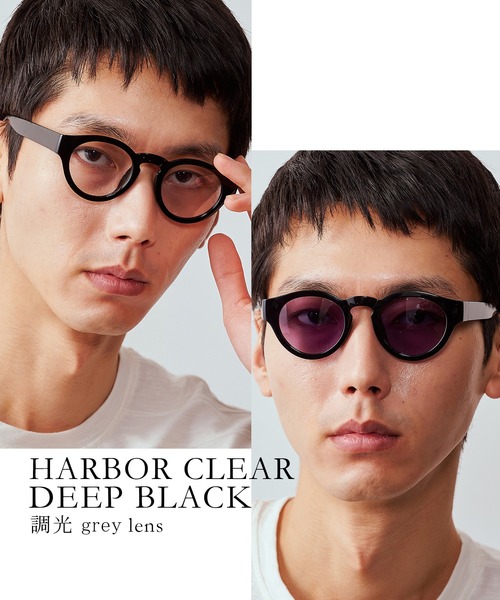 Jugaad14（ジュガードフォーティーン）の「【jugaad14】HARBOR CLEAR  deep black（サングラス・メンズ・ブラック系3/ブラック系1/ブラック系/ブラック系4/ブラック系2・FREE）」の3枚目の写真