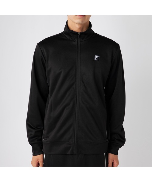 FILA（フィラ）の「FILA フィラ スポーツ 軽量 パイピング ジャージ ジャケット（ジャージ・メンズ・ブラック/チャコールグレー/ネイビー・M/L/LL）」の16枚目の写真