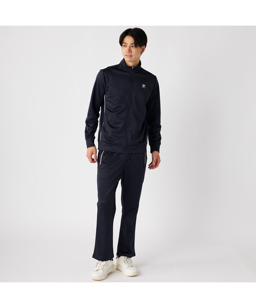 FILA（フィラ）の「FILA フィラ スポーツ 軽量 パイピング ジャージ ジャケット（ジャージ・メンズ・ブラック/チャコールグレー/ネイビー・M/L/LL）」の15枚目の写真