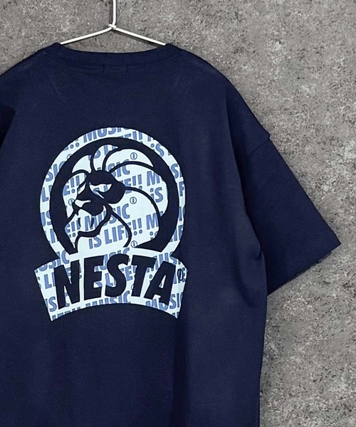 NESTA BRAND（ネスタブランド）の「【NESTA BRAND/ネスタブランド】オーバーサイズ Tシャツ（Tシャツ/カットソー・キッズ・ホワイト系その他/ホワイト系その他3/グレー系その他2/チャコール/ベージュ/ネイビー/ブルー系その他/オフホワイト/ホワイト系その他2/ブラック系その他/ブラック系その他3/杢グレー/ダークグリーン/ブラック/ブラック系その他2/グレー系その他・110/120/130/140/150/160）」の15枚目の写真