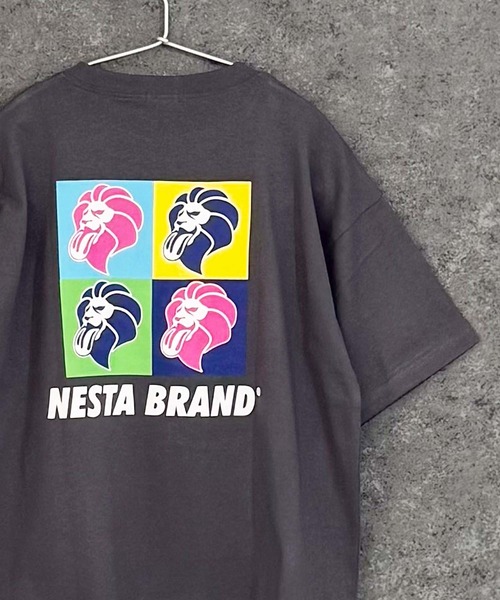 NESTA BRAND（ネスタブランド）の「【NESTA BRAND/ネスタブランド】オーバーサイズ Tシャツ（Tシャツ/カットソー・キッズ・ホワイト系その他/ホワイト系その他3/グレー系その他2/チャコール/ベージュ/ネイビー/ブルー系その他/オフホワイト/ホワイト系その他2/ブラック系その他/ブラック系その他3/杢グレー/ダークグリーン/ブラック/ブラック系その他2/グレー系その他・110/120/130/140/150/160）」の11枚目の写真