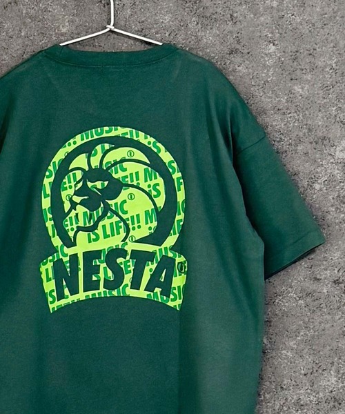 NESTA BRAND（ネスタブランド）の「【NESTA BRAND/ネスタブランド】オーバーサイズ Tシャツ（Tシャツ/カットソー・キッズ・ホワイト系その他/ホワイト系その他3/グレー系その他2/チャコール/ベージュ/ネイビー/ブルー系その他/オフホワイト/ホワイト系その他2/ブラック系その他/ブラック系その他3/杢グレー/ダークグリーン/ブラック/ブラック系その他2/グレー系その他・110/120/130/140/150/160）」の14枚目の写真