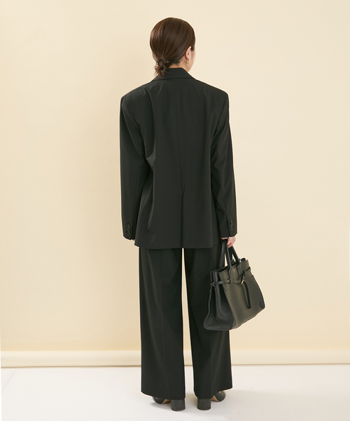 JOURNAL STANDARD（ジャーナルスタンダード）の「2WAYトロスラックス（スラックス・レディース・チャコールグレー/ブラック/ネイビー・36/38）」の8枚目の写真