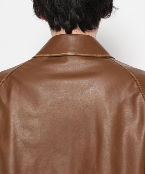 HARE（ハレ）の「レイヤードトレンチブルゾン(HARE)（ブルゾン・メンズ・ブラック・FREE）」の16枚目の写真