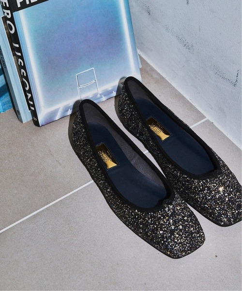 GRISE（グリーズ）の「《追加》GRISEスクエアグリッターフラット（その他シューズ・レディース・ネイビー/オレンジ/シルバー・22.5cm/22cm/25cm/24.5cm/23.5cm/23cm/24cm）」の9枚目の写真