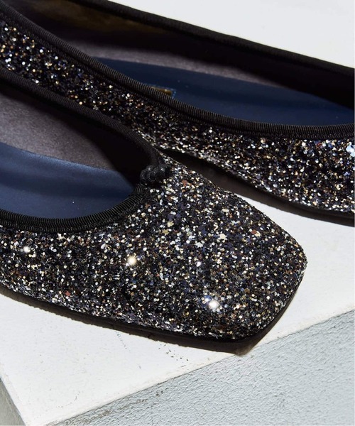 GRISE（グリーズ）の「《追加》GRISEスクエアグリッターフラット（その他シューズ・レディース・ネイビー/オレンジ/シルバー・22.5cm/22cm/25cm/24.5cm/23.5cm/23cm/24cm）」の10枚目の写真