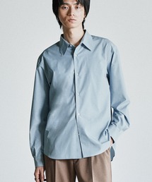 WYM LIDNM(�E�B�� �o�C ���h��)��MICRO SPAN BASIC SHIRT(�V���c/�u���E�X)