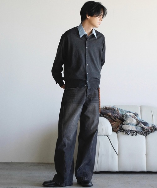 WYM LIDNM（ウィム バイ リドム）の「MICRO SPAN BASIC SHIRT（シャツ