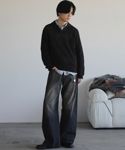 MICRO SPAN BASIC SHIRT（シャツ/ブラウス）｜WYM LIDNM（ウィム バイ