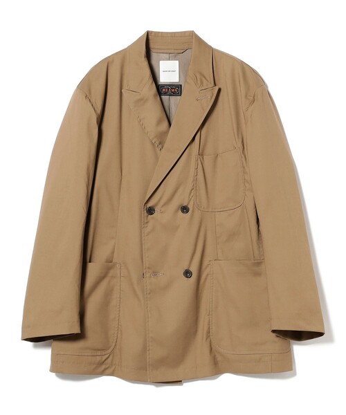sage de cret(サージュデクレ)の「【別注 】sage de cret / Jet Setter Jacket(テーラードジャケット・メンズ・カーキ/ブラック・LARGE/SMALL/X-LARGE/MEDIUM)」の8枚目の写真
