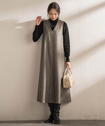 LAUTREAMONT（ロートレアモン）の「ラメシックツイードワンピース≪洗える≫（ワンピース）」