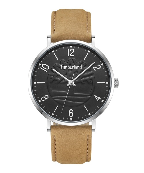 Timberland(ティンバーランド)の「「Timberland/ティンバーランド」レンジリー - ブラック ダイヤル ブラウン レザー(アナログ腕時計・メンズ・ウィート・FREE)」の6枚目の写真
