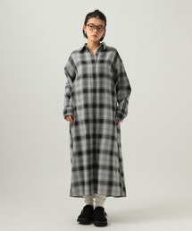 BAYFLOW | [アップデートして登場!!]チェックシャツワンピース(シャツワンピース)