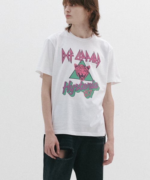 Bravado(ブラヴァド)の「DEF LEPPARD Hysteria 87 WH (BRENT2397)(Tシャツ/カットソー・メンズ・その他・S/M/L/2XL/XL)」の4枚目の写真