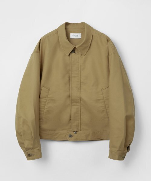 KIIMUIR(キミュア)の「ヘビーオックスフォードジャケット_ベージュ(ブルゾン・レディース・その他・MEDIUM/LARGE)」の1枚目の写真