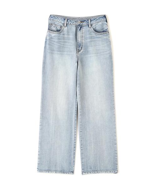 a/mie(アミー)の「<a>ソフトストレートデニム / 1216139202(デニムパンツ・レディース・ブルー系その他/ブルー・MEDIUM/P/S/PSS/SMALL)」の3枚目の写真