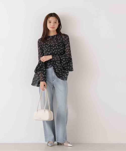 a/mie(アミー)の「<a>ソフトストレートデニム / 1216139202(デニムパンツ・レディース・ブルー系その他/ブルー・MEDIUM/P/S/PSS/SMALL)」の7枚目の写真