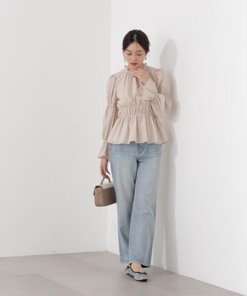 a/mie(アミー)の「<a>ソフトストレートデニム / 1216139202(デニムパンツ・レディース・ブルー系その他/ブルー・MEDIUM/P/S/PSS/SMALL)」の15枚目の写真