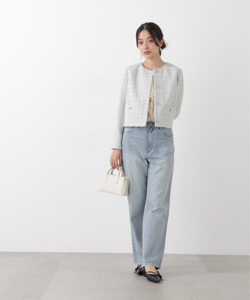 a/mie(アミー)の「<a>ソフトストレートデニム / 1216139202(デニムパンツ・レディース・ブルー系その他/ブルー・MEDIUM/P/S/PSS/SMALL)」の22枚目の写真