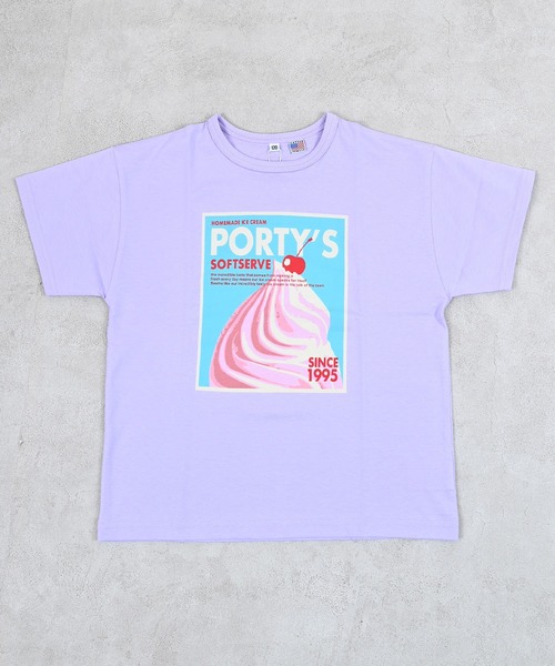 Life Support Products(ライフサポートプロダクツ)の「【COTTON from U.S.A】プリントTシャツ(Tシャツ/カットソー・キッズ・ブルー/オフホワイト/ブラック/アイボリー/チャコール/ミント/ラベンダー/イエロー・80/90/95/100/110/120/130/140/150)」の13枚目の写真