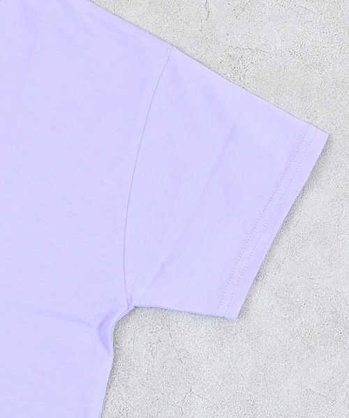 Life Support Products(ライフサポートプロダクツ)の「【COTTON from U.S.A】プリントTシャツ(Tシャツ/カットソー・キッズ・ブルー/オフホワイト/ブラック/アイボリー/チャコール/ミント/ラベンダー/イエロー・80/90/95/100/110/120/130/140/150)」の9枚目の写真