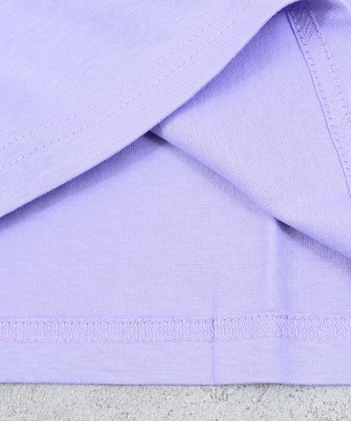 Life Support Products(ライフサポートプロダクツ)の「【COTTON from U.S.A】プリントTシャツ(Tシャツ/カットソー・キッズ・ブルー/オフホワイト/ブラック/アイボリー/チャコール/ミント/ラベンダー/イエロー・80/90/95/100/110/120/130/140/150)」の11枚目の写真