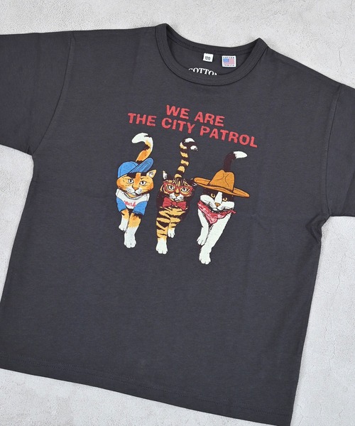 Life Support Products(ライフサポートプロダクツ)の「【COTTON from U.S.A】プリントTシャツ(Tシャツ/カットソー・キッズ・ブルー/オフホワイト/ブラック/アイボリー/チャコール/ミント/ラベンダー/イエロー・80/90/95/100/110/120/130/140/150)」の18枚目の写真