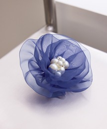 ブローチ/コサージュ（ブルー・ネイビー/青色系）ファッション通販