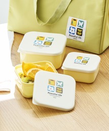 LAKOLE（ラコレ）の「【入園入学にも】[FRUITS AND BLOOM]ランチケース3点セット / 612307（お弁当箱）」