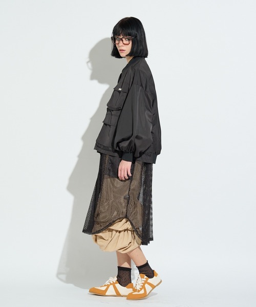 anna sui nyc（アナ スイ エヌ ワイ シー）の「3WAYロングベストブルゾン（ブルゾン・レディース・ピンク/ブラック/グレー・FREE）」の14枚目の写真