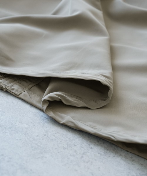 reca(レカ)の「ボリューム袖マウンテンパーカー(マウンテンパーカー・レディース・ライトカーキ/アイボリー・M)」の10枚目の写真