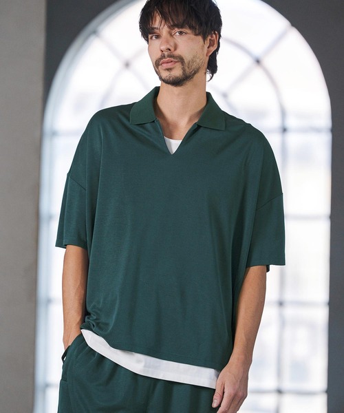 mhs2512- KANOKO Skipper Polo Shirts ポロシャツ(S67026cmb