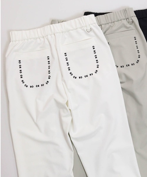Picone CLUB(ピッコーネクラブ)の「UV冷感ストレートパンツ(その他パンツ・レディース・ブラック/ベージュ/ホワイト・LL/L/M)」の2枚目の写真