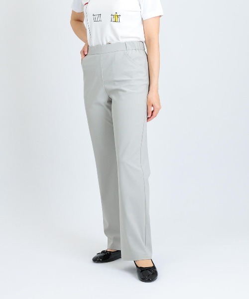 Picone CLUB(ピッコーネクラブ)の「UV冷感ストレートパンツ(その他パンツ・レディース・ブラック/ベージュ/ホワイト・LL/L/M)」の15枚目の写真