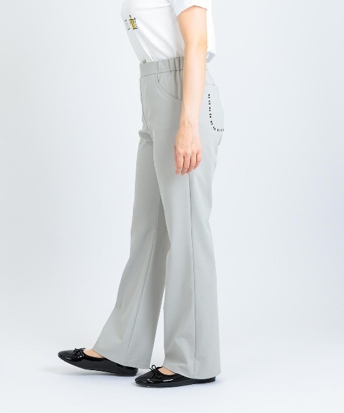 Picone CLUB(ピッコーネクラブ)の「UV冷感ストレートパンツ(その他パンツ・レディース・ブラック/ベージュ/ホワイト・LL/L/M)」の16枚目の写真
