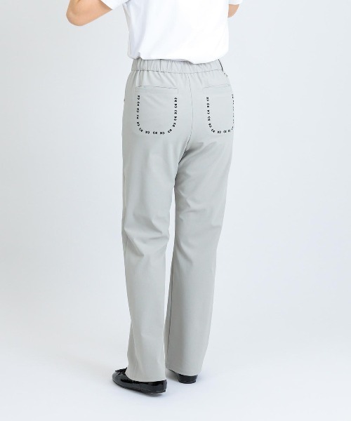 Picone CLUB(ピッコーネクラブ)の「UV冷感ストレートパンツ(その他パンツ・レディース・ブラック/ベージュ/ホワイト・LL/L/M)」の17枚目の写真