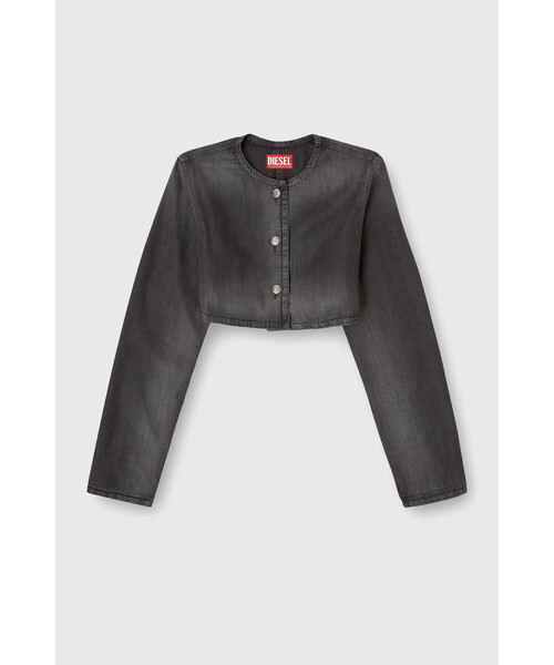 DIESEL(ディーゼル)の「ウィメンズ デニムジャケット DE-TERRI-S(デニムジャケット・レディース・ブラック系その他・X-SMALL/MEDIUM/SMALL)」の6枚目の写真