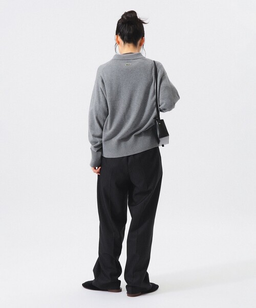 LACOSTE(ラコステ)の「【別注】LACOSTE / ポロ カーディガン(カーディガン/ボレロ・レディース・ブラウン系その他/ネイビー/グレー・38/36)」の19枚目の写真