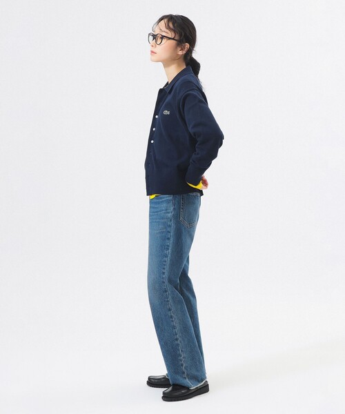 LACOSTE（ラコステ）の「【別注】LACOSTE / ポロ カーディガン（カーディガン/ボレロ・レディース・ブラウン系その他/ネイビー/グレー・38/36）」の16枚目の写真