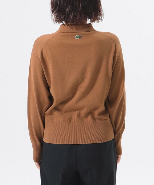 LACOSTE（ラコステ）の「【別注】LACOSTE / ポロ カーディガン（カーディガン/ボレロ・レディース・ブラウン系その他/ネイビー/グレー・38/36）」の11枚目の写真