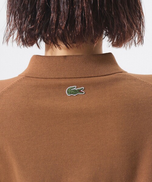 LACOSTE（ラコステ）の「【別注】LACOSTE / ポロ カーディガン（カーディガン/ボレロ・レディース・ブラウン系その他/ネイビー/グレー・38/36）」の10枚目の写真