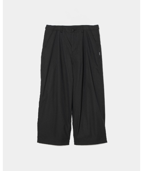 APPLEBUM(アップルバム)の「Pin Stripe Wide Military Pants(その他パンツ・メンズ・ブラック・MEDIUM/LARGE/X-LARGE)」の1枚目の写真