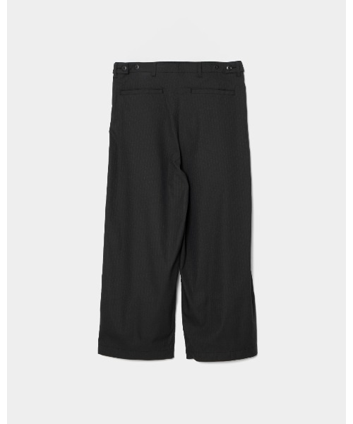 APPLEBUM(アップルバム)の「Pin Stripe Wide Military Pants(その他パンツ・メンズ・ブラック・MEDIUM/LARGE/X-LARGE)」の10枚目の写真