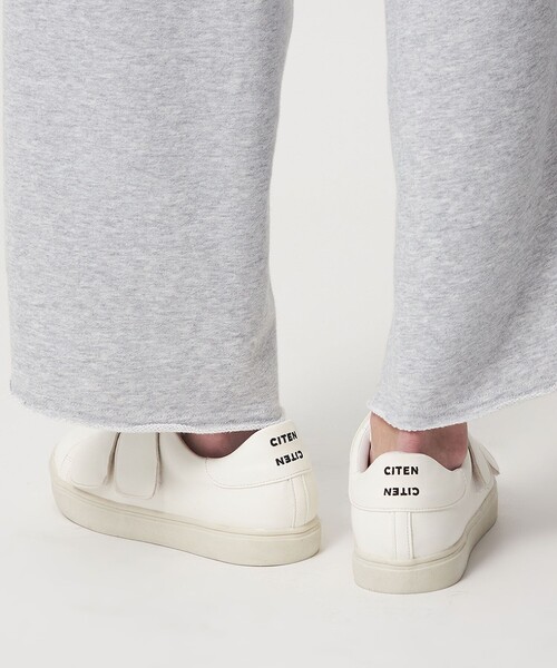 CITEN（シテン）の「＜CITEN＞ラバーベルトスニーカー（その他シューズ・レディース・ホワイト/ブラック/シルバー・M/L/S）」の4枚目の写真