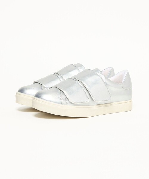 CITEN（シテン）の「＜CITEN＞ラバーベルトスニーカー（その他シューズ・レディース・ホワイト/ブラック/シルバー・M/L/S）」の5枚目の写真