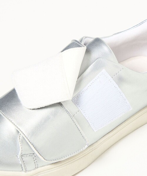 CITEN（シテン）の「＜CITEN＞ラバーベルトスニーカー（その他シューズ・レディース・ホワイト/ブラック/シルバー・M/L/S）」の13枚目の写真
