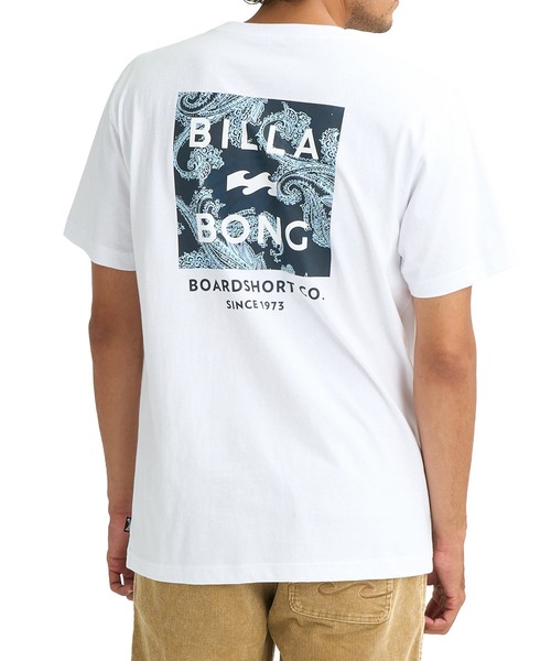 BILLABONG(ビラボン)の「BILLABONG メンズ 【REGULAR FIT】SQUARE Tシャツ 【2026年春夏モデル】 BG011201(Tシャツ/カットソー・メンズ・ホワイト/ブラック/ブルー・XL/S/L/M)」の1枚目の写真