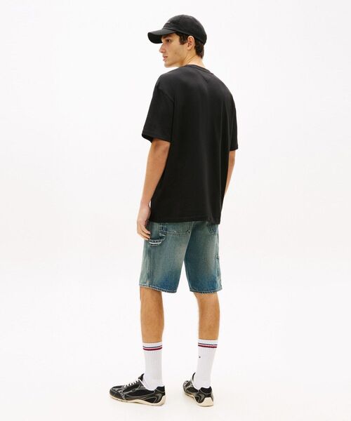 tommy jeans（トミー ジーンズ）の「リラックスフィットベアプリントショートスリーブTシャツ（Tシャツ/カットソー・メンズ・ホワイト/ブラック・MEDIUM/LARGE/X-SMALL/X-LARGE/SMALL）」の8枚目の写真