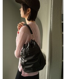 green label relaxing | 【WEB限定】<PARTE>ポケットドロスト バッグ はっ水(ショルダーバッグ)